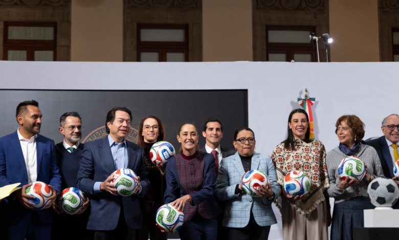 Presenta Sheinbaum el Mundial Social México 2026