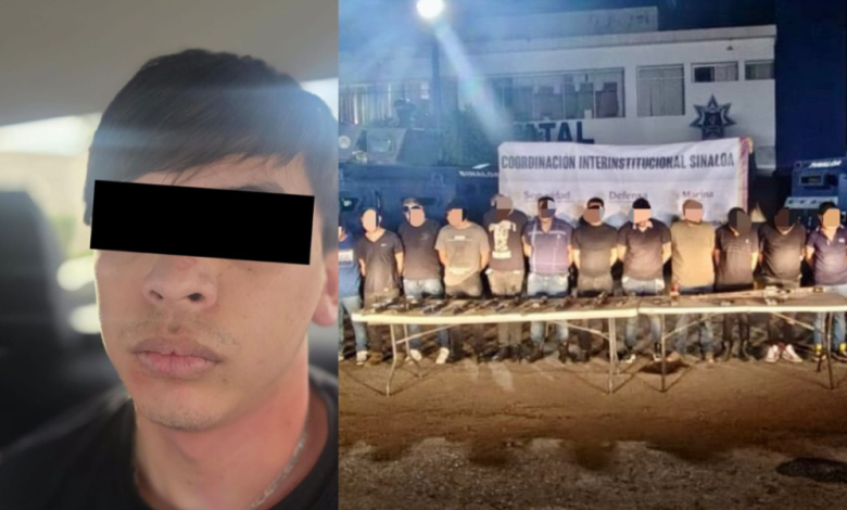 Aprehenden al “L-12” y a 14 personas en Sinaloa